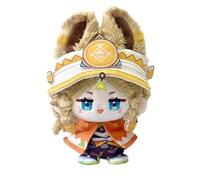 TOPLITHE Genshin Peluche Porte-clés, 12CM Anime Peluche Jouet Mignon Doux en Peluche Impact Poupée Carcoon Figure for Les Fans Cadeau(Kachina)