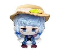 TOPLITHE Genshin Peluche Porte-clés, 12CM Anime Peluche Jouet Mignon Doux en Peluche Impact Poupée Carcoon Figure for Les Fans Cadeau(Kaimsto Ayaka)