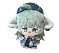 TOPLITHE Honkai Star Rail Peluche, 12CM Kawaii Anime Peluche Porte-clés Doux Adorable Coton Peluche Poupée for Les Fans HSR Cadeaux(Size:Huohuo)