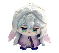 TOPLITHE Honkai Star Rail Peluche, 12CM Kawaii Anime Peluche Porte-clés Doux Adorable Coton Peluche Poupée for Les Fans HSR Cadeaux(Size:Robin)