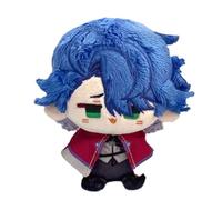 TOPLITHE Honkai Star Rail Peluche, 12CM Kawaii Anime Peluche Porte-clés Doux Adorable Coton Peluche Poupée for Les Fans HSR Cadeaux(Size:Sampo)