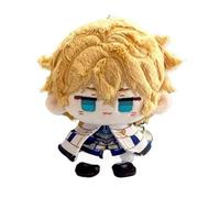 TOPLITHE Honkai Star Rail Peluche, 12CM Kawaii Anime Peluche Porte-clés Doux Adorable Coton Peluche Poupée for Les Fans HSR Cadeaux(Size:Gepard)