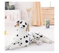 TOPLITHE Peluche Chien Dalmatien, Chien Dalmatien Réaliste Animaux en Peluche Mignon Simulation Chiot Jouet en Peluche for Enfants Garçons Et Filles(Lying Down,70CM/28IN)