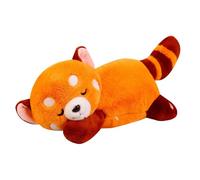 TOPLITHE Peluche Panda Roux, Animal en Peluche Grande Peluche Panda Roux Jouet Mignon for Petite Amie Anniversaire Filles Garçons Décoration De Noël(35CM/13IN)