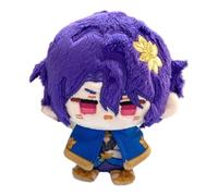 TOPLITHE Peluche Star Rail, Peluche d'Anime Mignonne de 12CM Porte-clés Doux en Coton Adorable for Les Fans de Jeux HSR(Dr.Ratio)