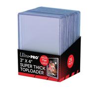 Toploader - Ultra Pro - 3"" x 4"" - 75PT - Ultra Clear - Lot de 25 pcs
