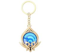 TopLucky Genshin Impact Charms lumineux de clé Toy Sumeru Hydro Porte-clés en or Figurine de jeu Pendentif Porte-clés Personnage Genshin