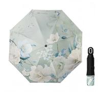 TopLucky Jacquard Peony Ladies Lace Parasol Umbrella Anti-UV Protection Sun Shade UPF 50+ Lightweight and Portable Folding Umbrella