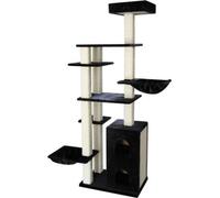 Topmast Arbre à chat lourd Excellence Noir - 140 x 62 x 217 cm - 59 kilos !