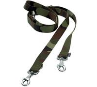 Topmast Laisse de police en nylon Camouflage - 250 cm - 25 mm - Réglable