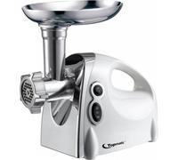 Topmatic MG-1200.3 Blanc Hachoir électrique 1200W Acier inoxydable Marche arrière Interrupteur de sécurité