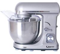 Topmatic PKM-1400.3 Argenté Mixeur multifonctions 1400W 1400 watts 5 L Robot de cuisine Pâteuse