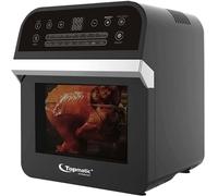 Topmatic XXL Friteuse à air chaud 12L noir DAF-1601.12LB 1600W Panneau de commande digital tactile 60M. Minuteur