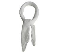 Topmode Foulard carré 70cm couleur unie Femmes/Enfants (Blanc)