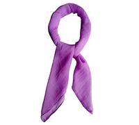 Topmode Foulard carré 70cm couleur unie Femmes/Enfants (Lilas)