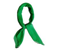 Topmode Foulard carré 70cm couleur unie Femmes/Enfants (Vert)