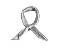 Topmode Foulard carré couleur unie 57 * 57cm (Gris)