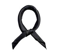 Topmode Foulard carré couleur unie 57 * 57cm (Noir)