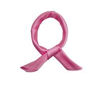 Topmode Foulard carré couleur unie 57 * 57cm (Rose foncé)