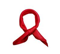 Topmode Foulard carré couleur unie 57 * 57cm (Rouge)