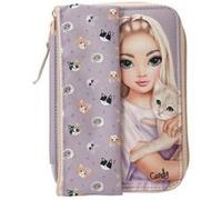 TOPModel Basic Duo Cat - Trousse à crayons - polyester - lilas - KITTY et DOGGY G