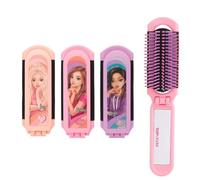 TOPModel (Depesche) Brosse à cheveux pliable avec miroir pour fille – 1 pièce
