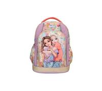 TOPModel - Cartable - 100 % polyester - beige, lilas, Corail - Girl Power