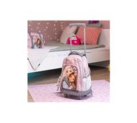 TOPModel - Debout/sac à dos - chariot - 100 % polyester - rose, gris - MY BFF