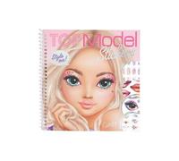 Depesche Livre d'autocollants TOPModel 13984 – 24 portraits, 7 pages d'autocollants d'accessoires
