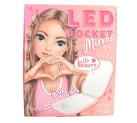 Topmodel - Foldable Pocket Mirror With Led - Pink Toy NEUF
