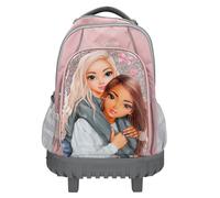 Depesche Sac à dos à roulettes Topmodel My Bff 413317 Rose Enfants