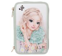 Topmodel - Topmodel Triple Pencil Case Summer Feeling - Sage Green ... NEUF