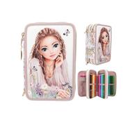 TOPModel 0413302 trousse à crayons Alliage d'acier, Métal, Papier, Polypropylène (PP), Bois Multicolore