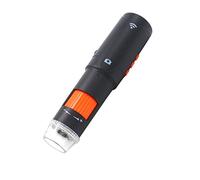 Topnisus Microscope numérique sans fil Polarizer WiFi USB pour iPhone, Android, téléphone, Mac, Windows avec batterie remplaçable (microscope WiFi polarisant DM023A)