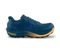 TOPO ATHLETIC MTN Racer 4 Chaussure trail Hommes - bleu foncé, orange, Taille 46,5