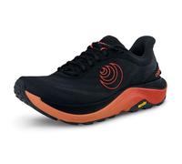 Topo Athletic Ultraventure 4 Chaussures de course confortables rembourrées et durables pour homme 5 mm, Noir/Rouge, 44.5 EU