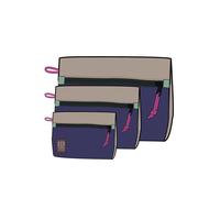Topo Designs - Accessory Bag Bundle - Pochette voyage Cobblestone / Aura - XS / S / M