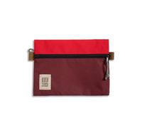Topo Designs - Accessory Bag - Pochette voyage Maroon / Salsa - M