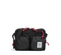 Topo Designs Block Sac bandoulière noir, nylon ripstop recyclé, unisexe