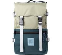 Topo Design - Sac à dos 20L - Rover Pack Classic Oil Green/Dark Pine en Nylon - Beige Beige