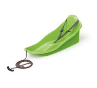 Topo Luge avec ceinture de sécurité pour enfants jusqu'à 3 ans avec corde Vert