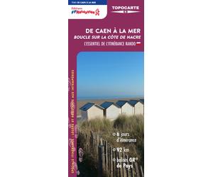 Topocarte - De Caen à la mer, boucle sur la côte de Nacre | FFRandonnée