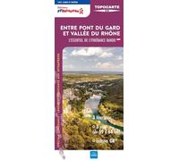 Topocarte - Entre Pont du Gard et Vallée du Rhône, GR42 | FFRandonnée