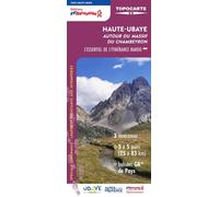 Topocarte - Haute-Ubaye : Autour du Massif du Chambeyron | FFRandonnée
