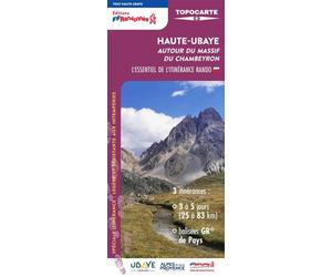 Topocarte - Haute-Ubaye : Autour du Massif du Chambeyron | FFRandonnée