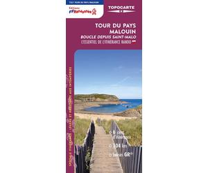 Topocarte - Tour du pays malouin : Boucle depuis Saint-Malo | FFRandonnée