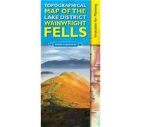 Topographical Map of the Lake District Wainwright Fells by Peter Knowles Peter Knowles, (Auteur)