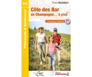 Topoguide de randonnée - La Côte des Bar en Champagne à pied | FFR