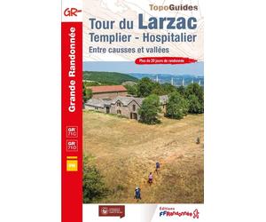 Topoguide de randonnée - Tour du Larzac : Templier-Hospitalier - GR 71C, GR 71 D | FFR