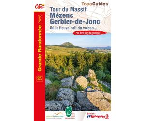 Topoguide de randonnée - Tour du massif Mézenc Gerbier-de-Jonc | FFR